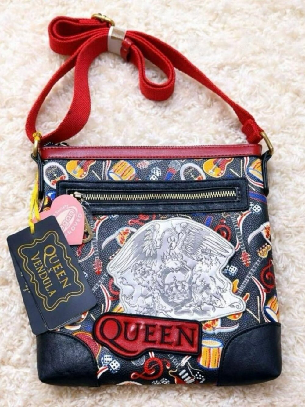 Queen Band x Vendula London Limited Edition Shoulder Bag NWT
